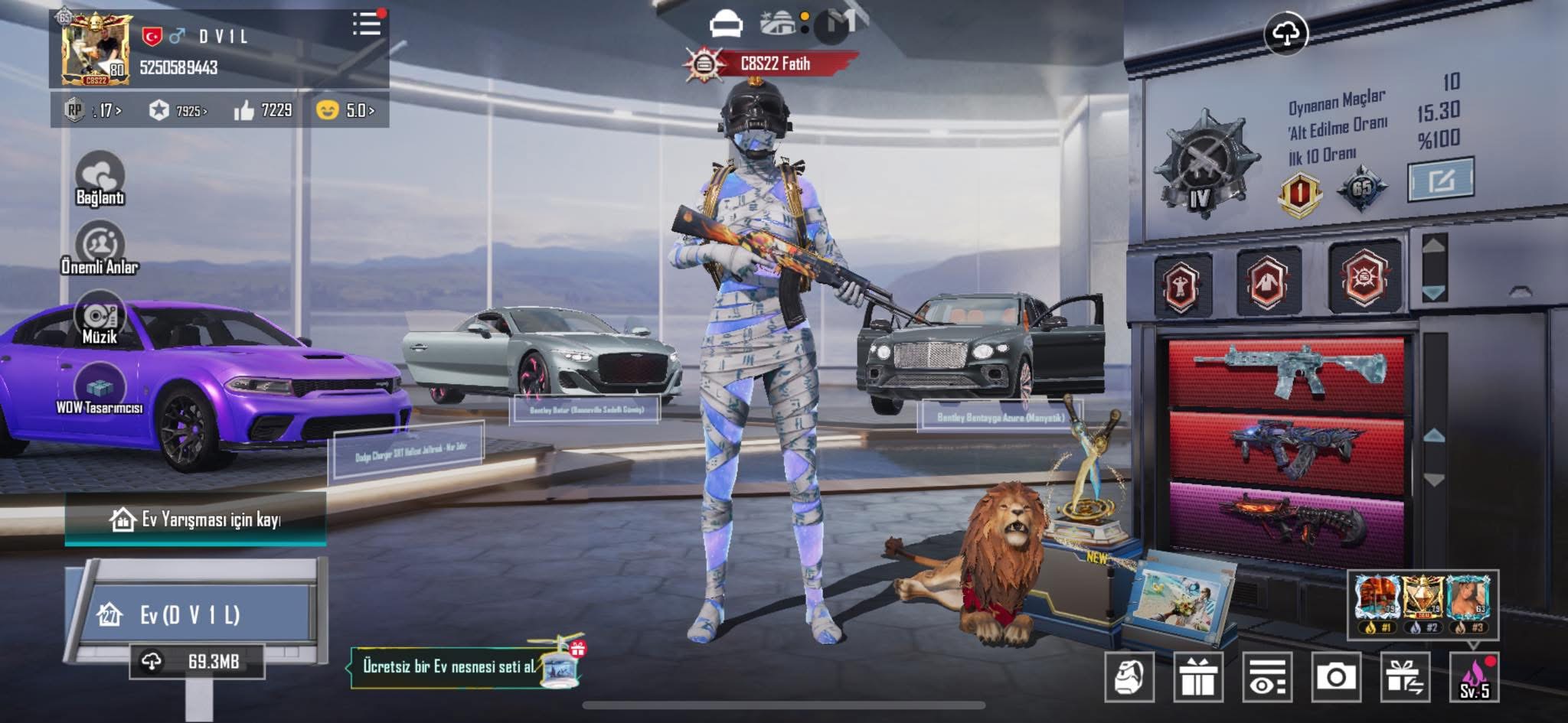 PUBG MOBILE EMEK HESABI