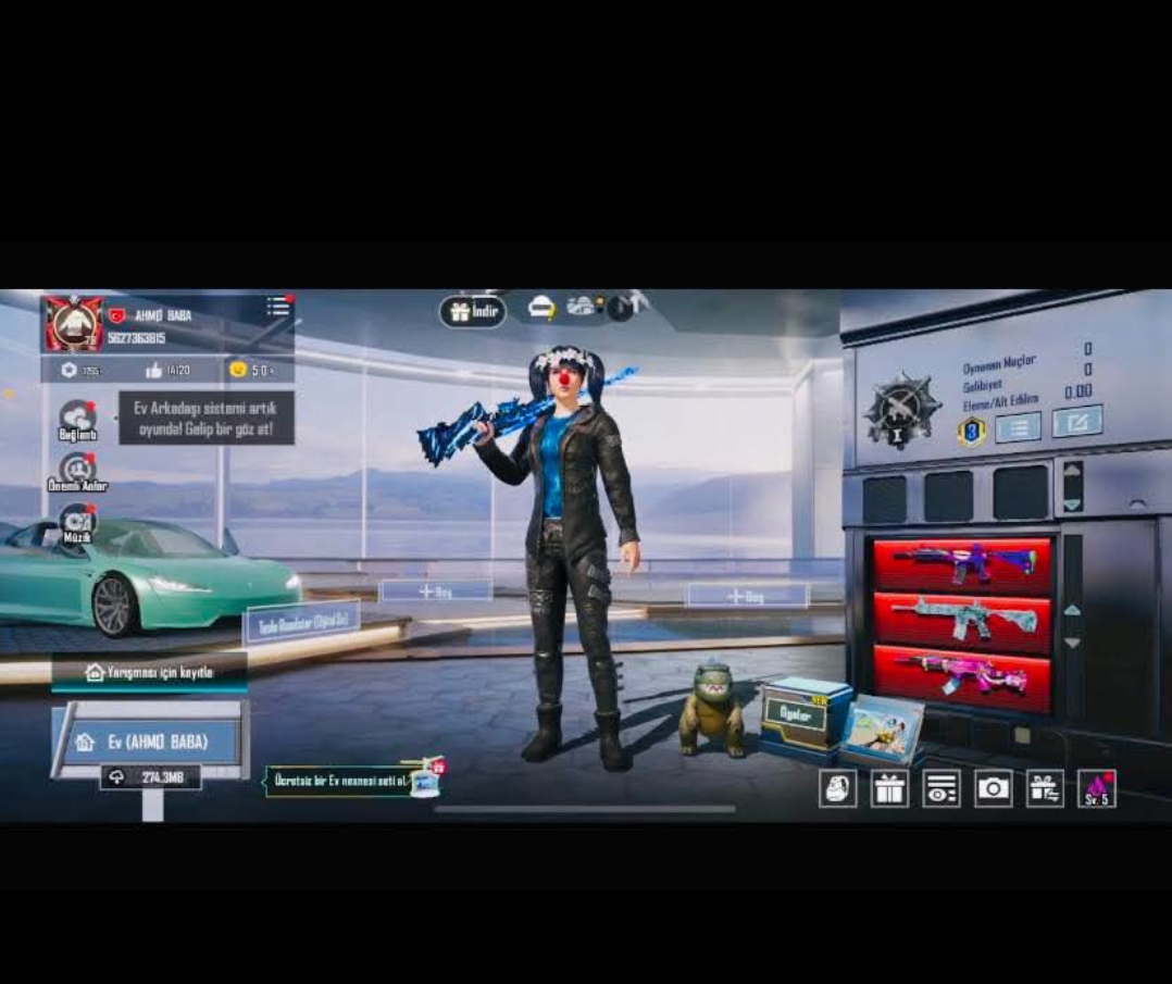 Efsanevi pubg mobile hesapları