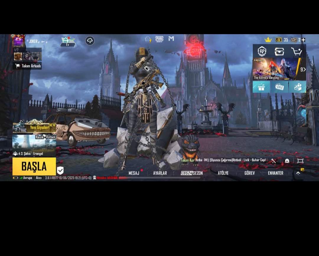 Full nihai setlerle dolu pubg mobile hesabı