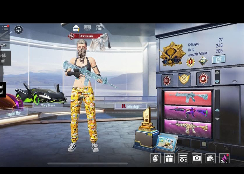 Pubg mobile efsanevi hesap